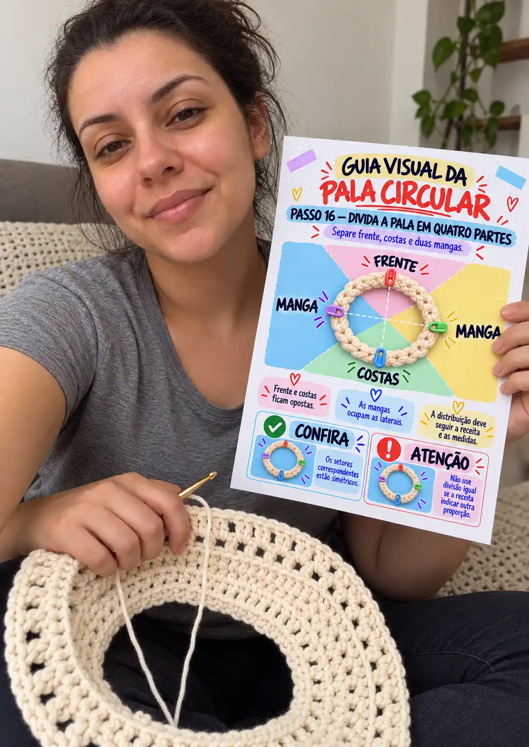 Guia Visual da Pala Circular sendo usado 3